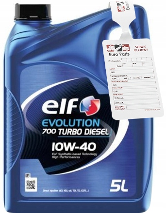 Elf Evolution 10W40 700 Turbo Diesel Acea: A3 B4