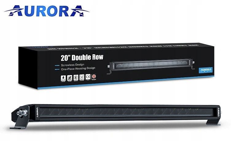 Aurora Led 20" pracovná lampa Led lišta 6 farieb aplikácia Osram Lightbar