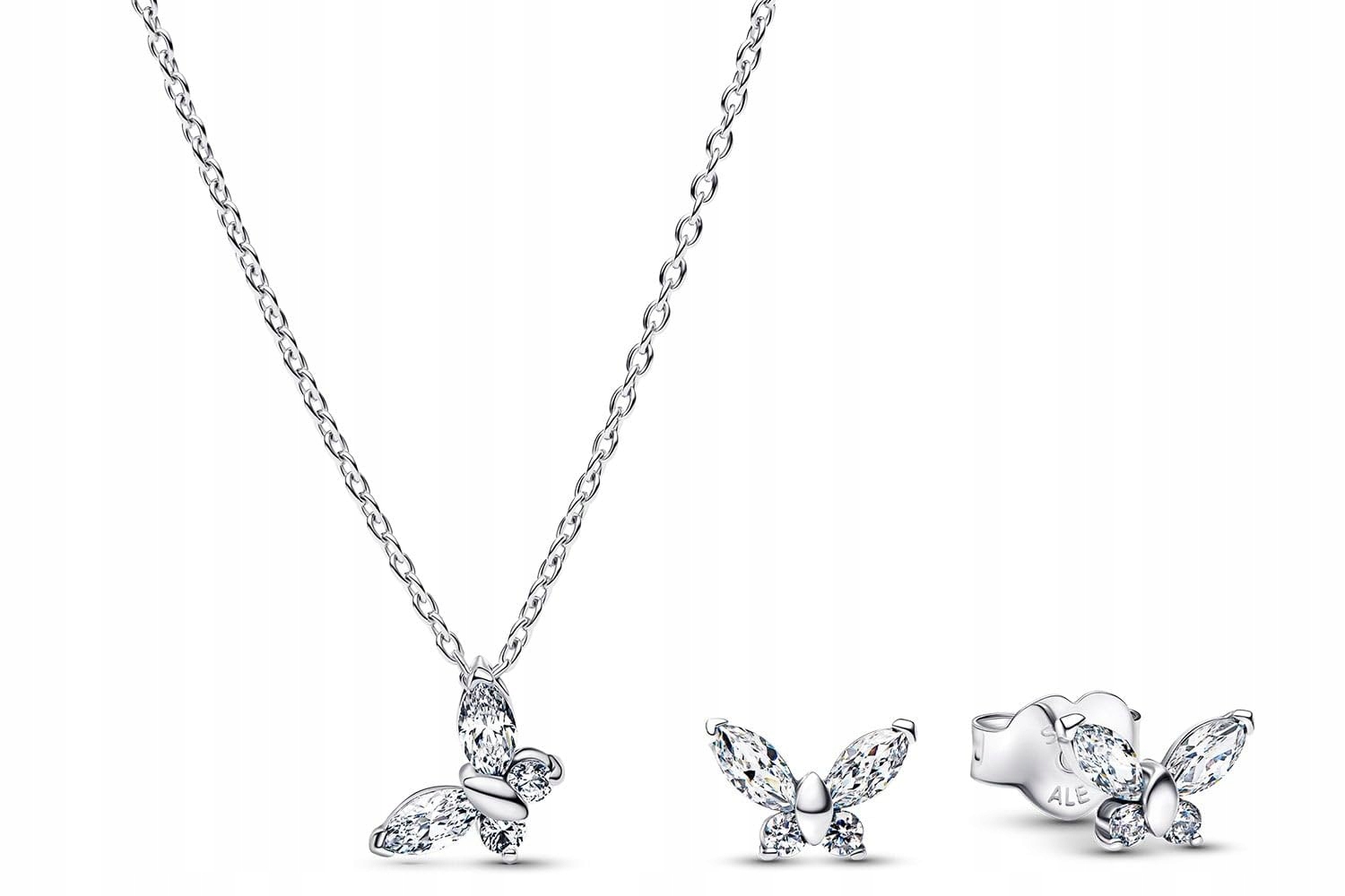 Pandora Zestaw biżuterii Srebro 925 design
