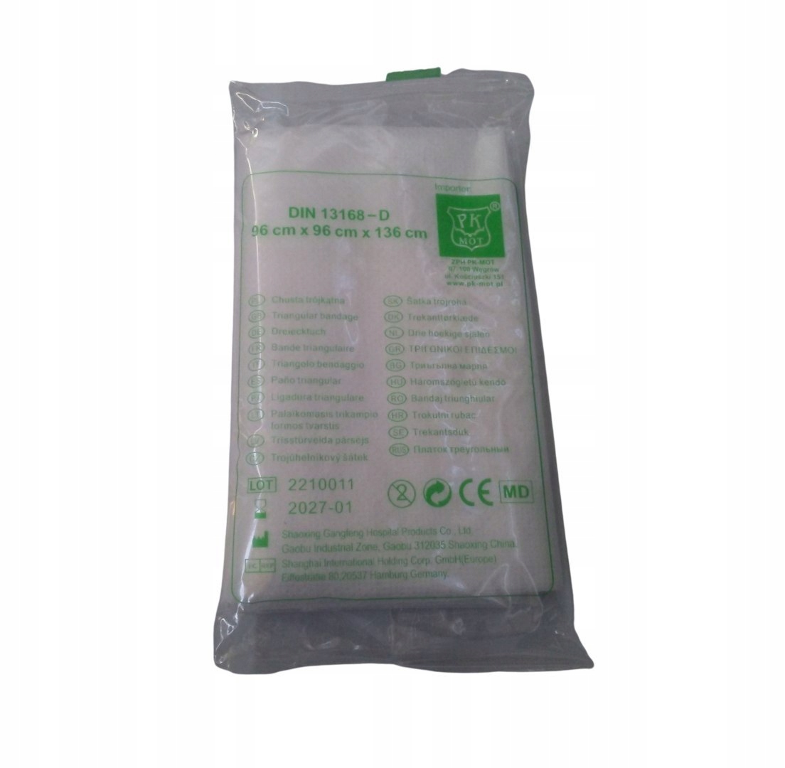 Chusta Trójkątna Włókninowa 1 szt. Chusta trójkątna podtrzymująca rękę