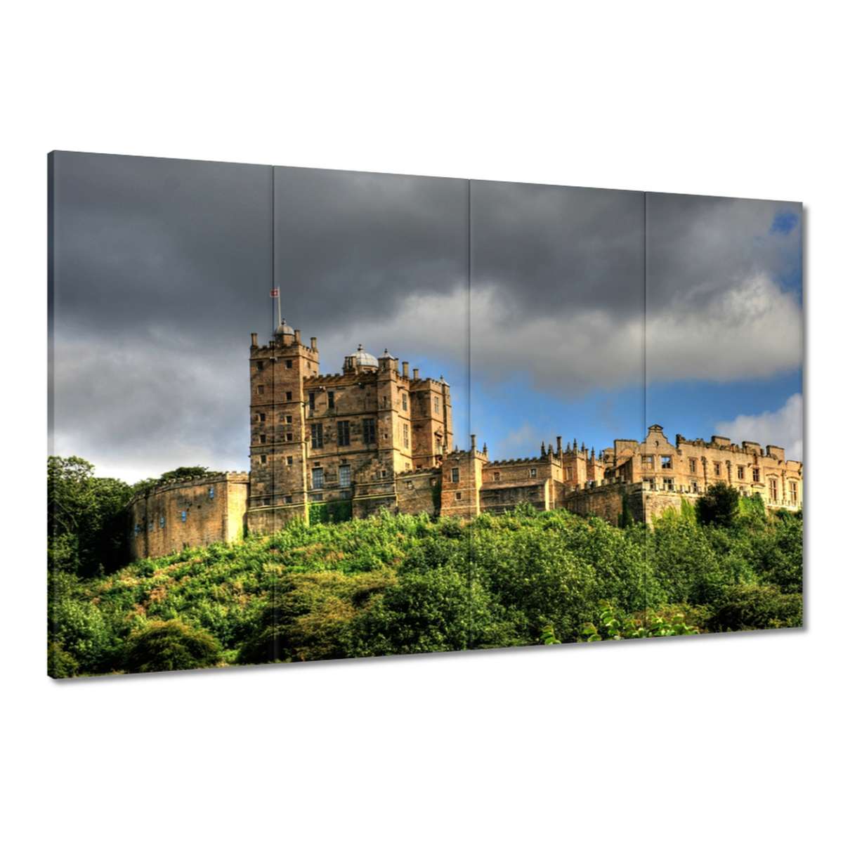 Obrazy 120x80 Zamczysko Tmavé mraky