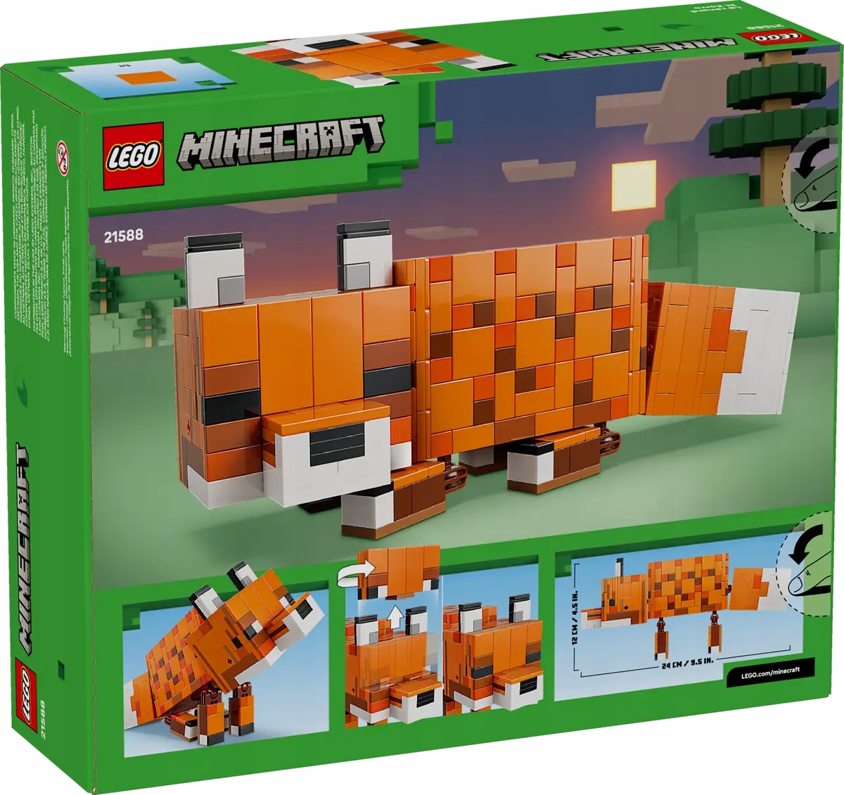 21588 Lego Minecraft Liška (Fox)