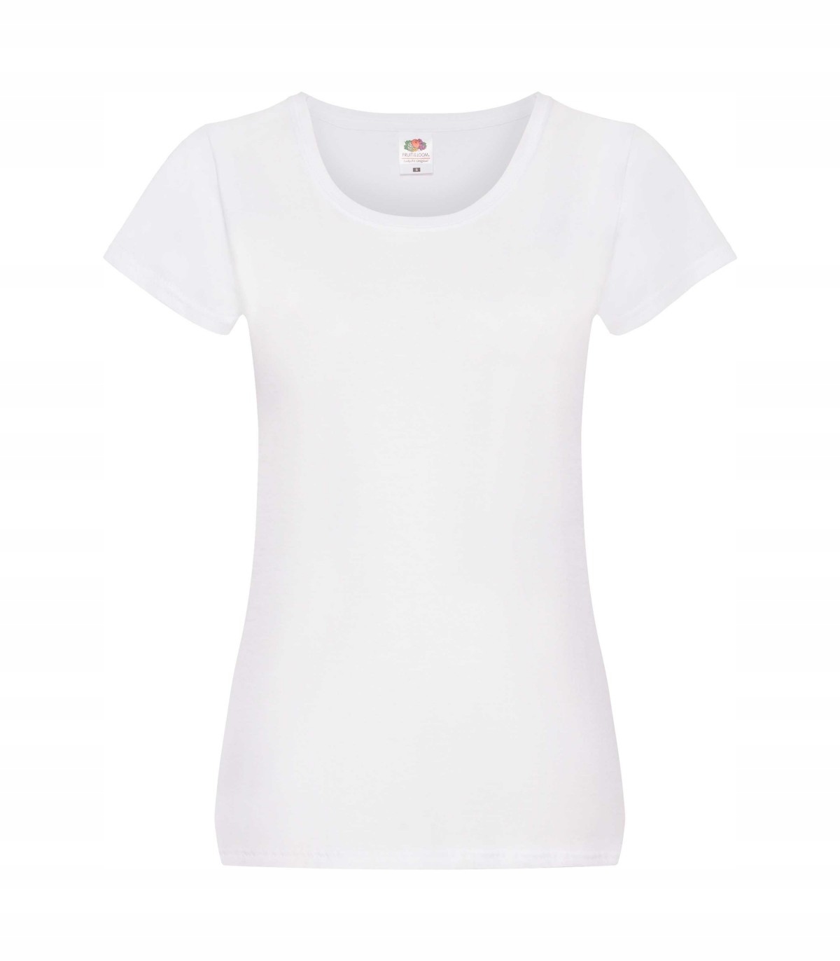 

Damska Koszulka T-shirt Fruit Of The Loom Biała