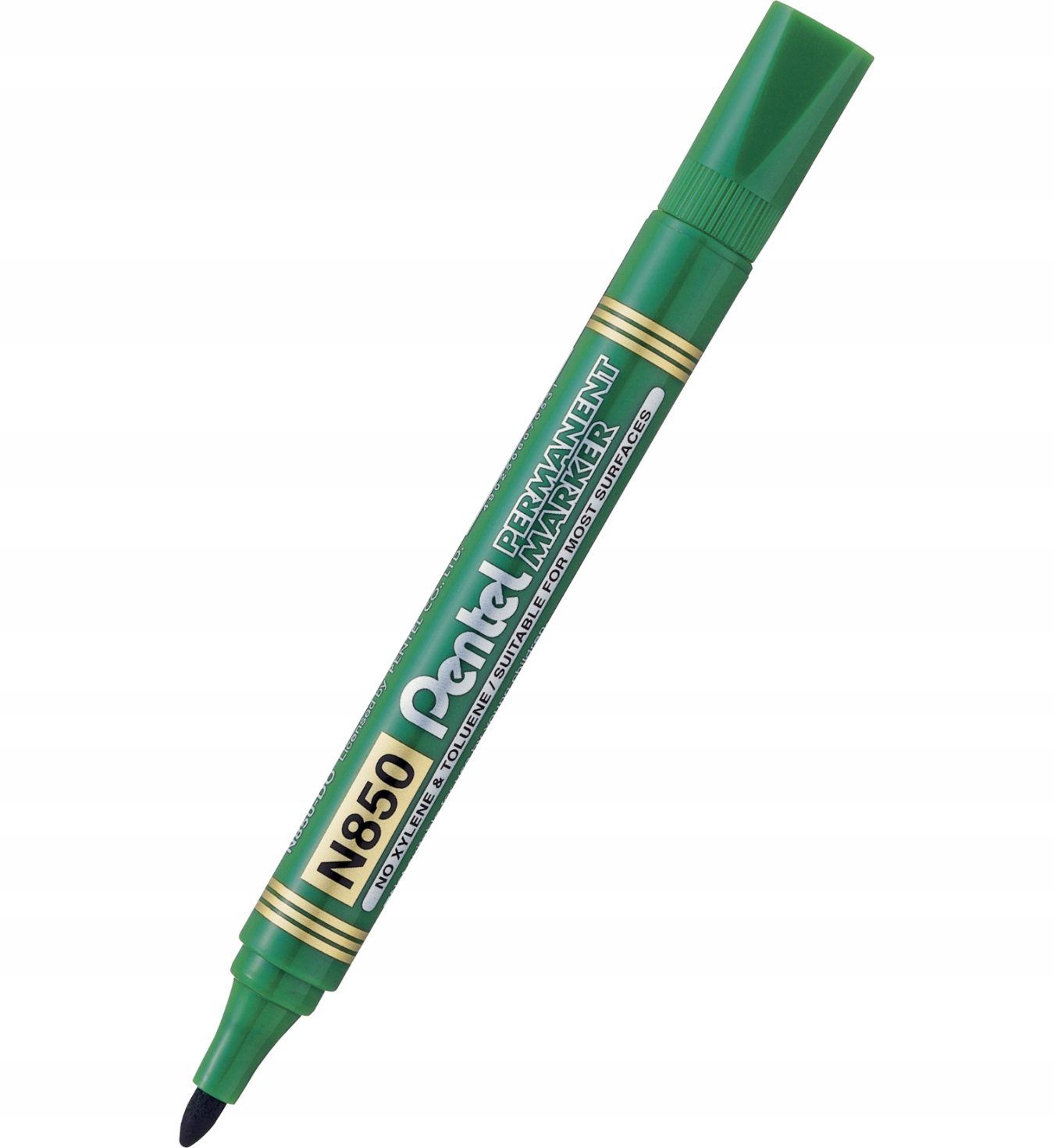 

Marker permanentny okrągły Pentel N850 zielony