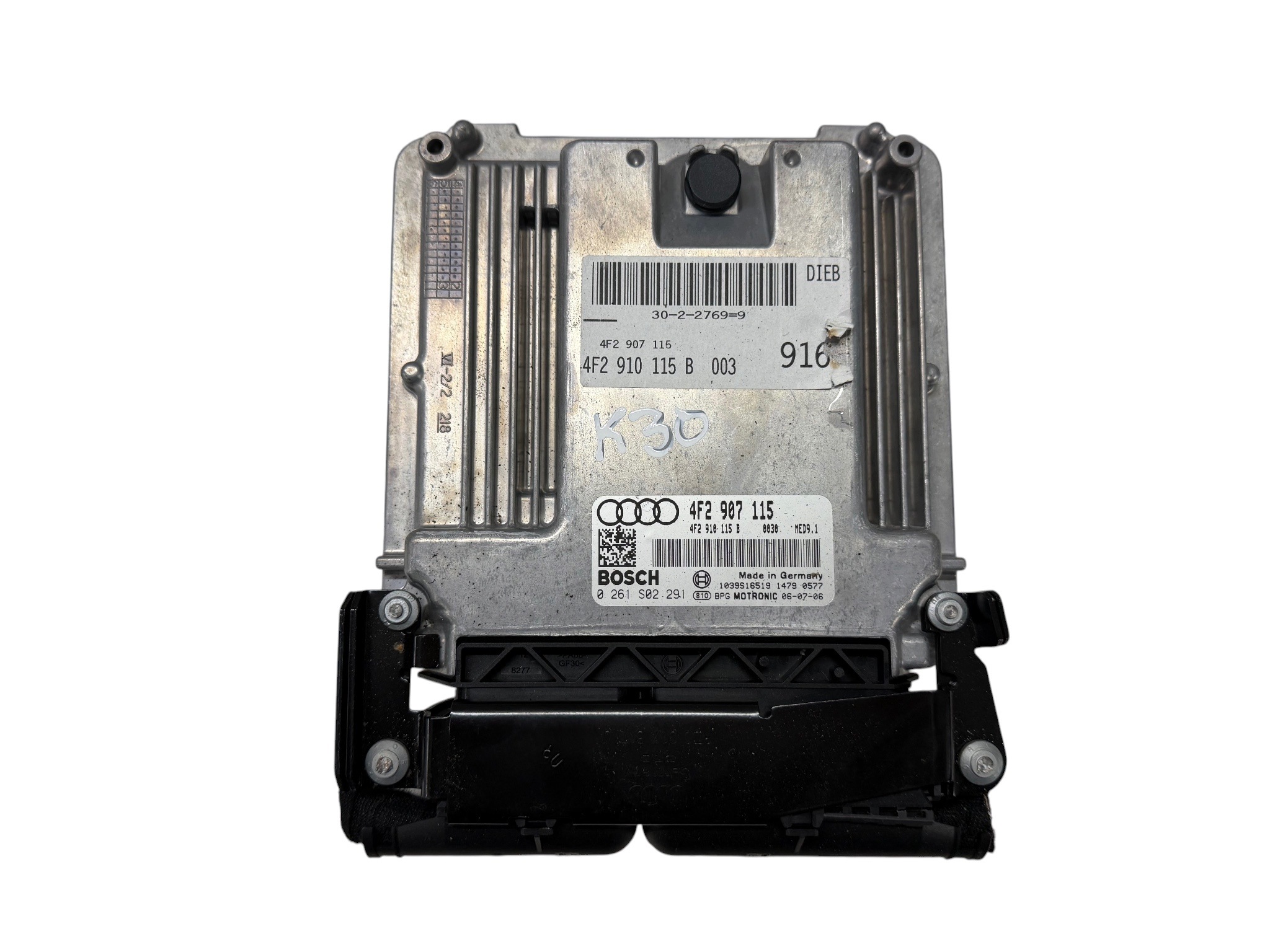 computer bedienteil des motors AUDI A6 C6 2.0 TFSI 4F2907115