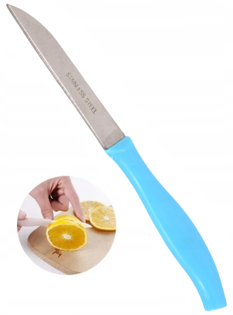 NÓŻ NOŻYK KUCHENNY DO WARZYW I OWOCÓW OSTRY