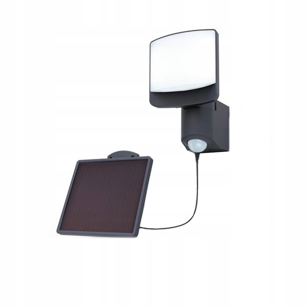 Solární Led venkovní reflektor 7W s pohybovým senzorem Sunshine Lutec