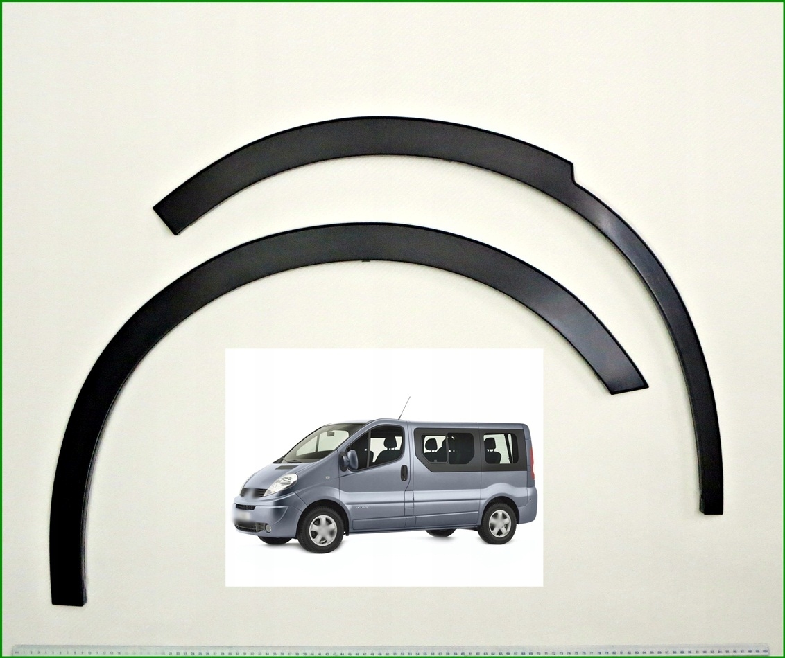 

Renault Trafic 06-14 nakładki osłona błotnika 4szt