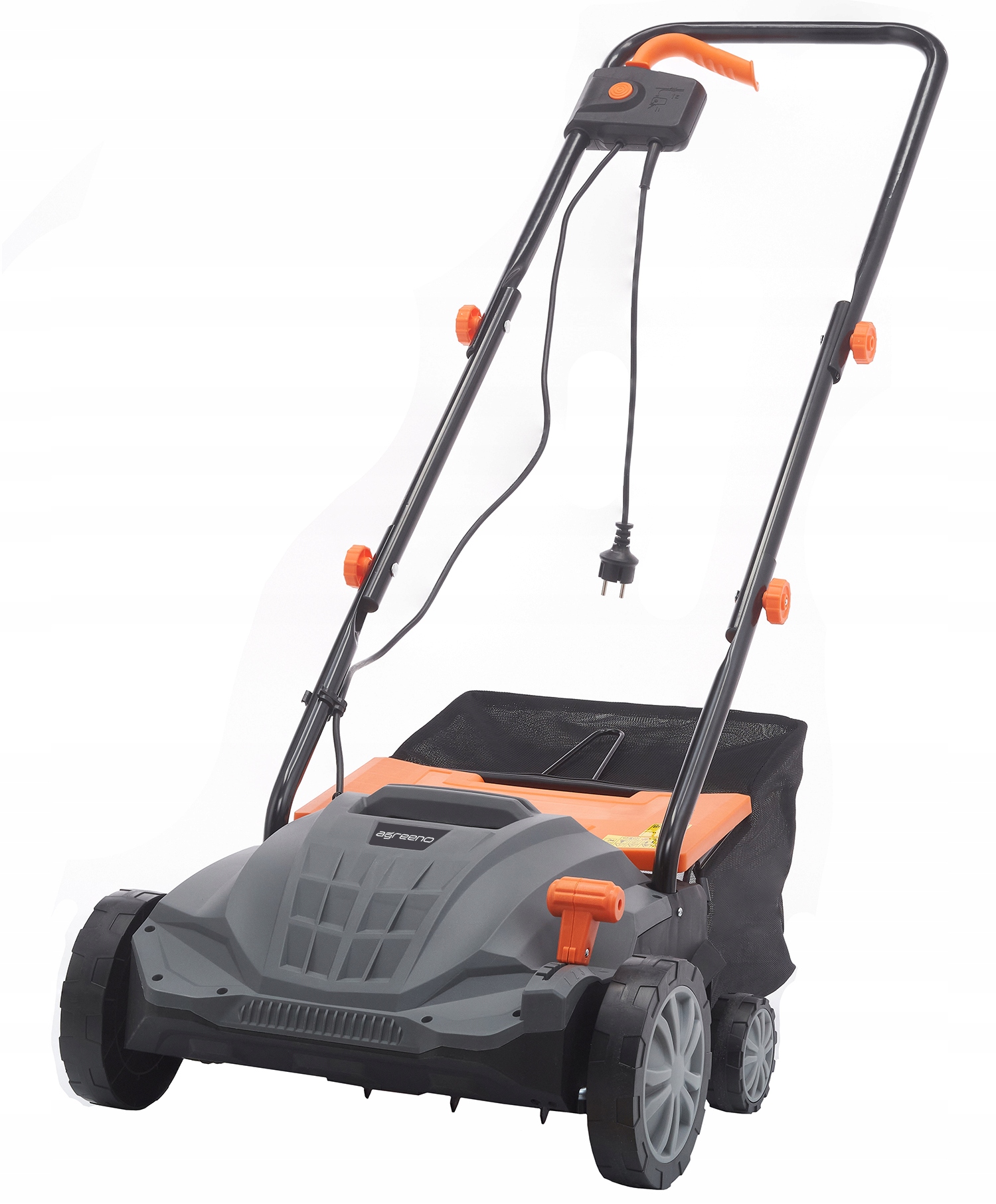 AERATOR TRAWNIKA WERTYKULATOR TRAWY ELEKTRYCZNY 2500W Z KOSZEM 3w1 Waga narzędzia 9.3 kg