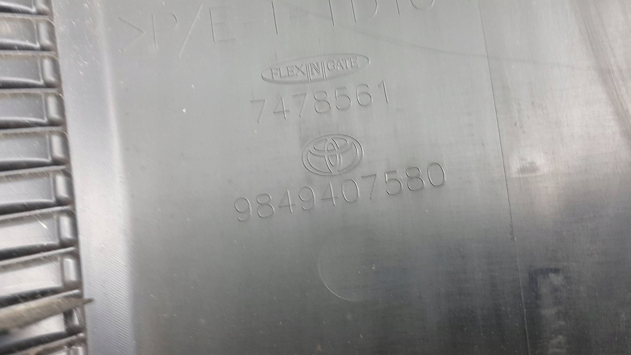 TOYOTA PROACE 2023 - bumper front 9849407580