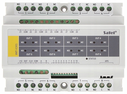 

Satel Int-iors Ekspander Din 8we 8wy Sterowanie