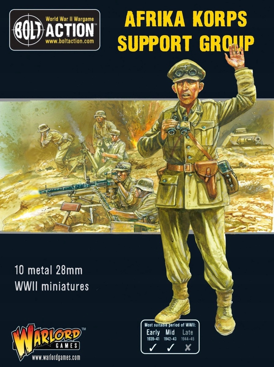 BOLT ACTION Afrika Korps support group