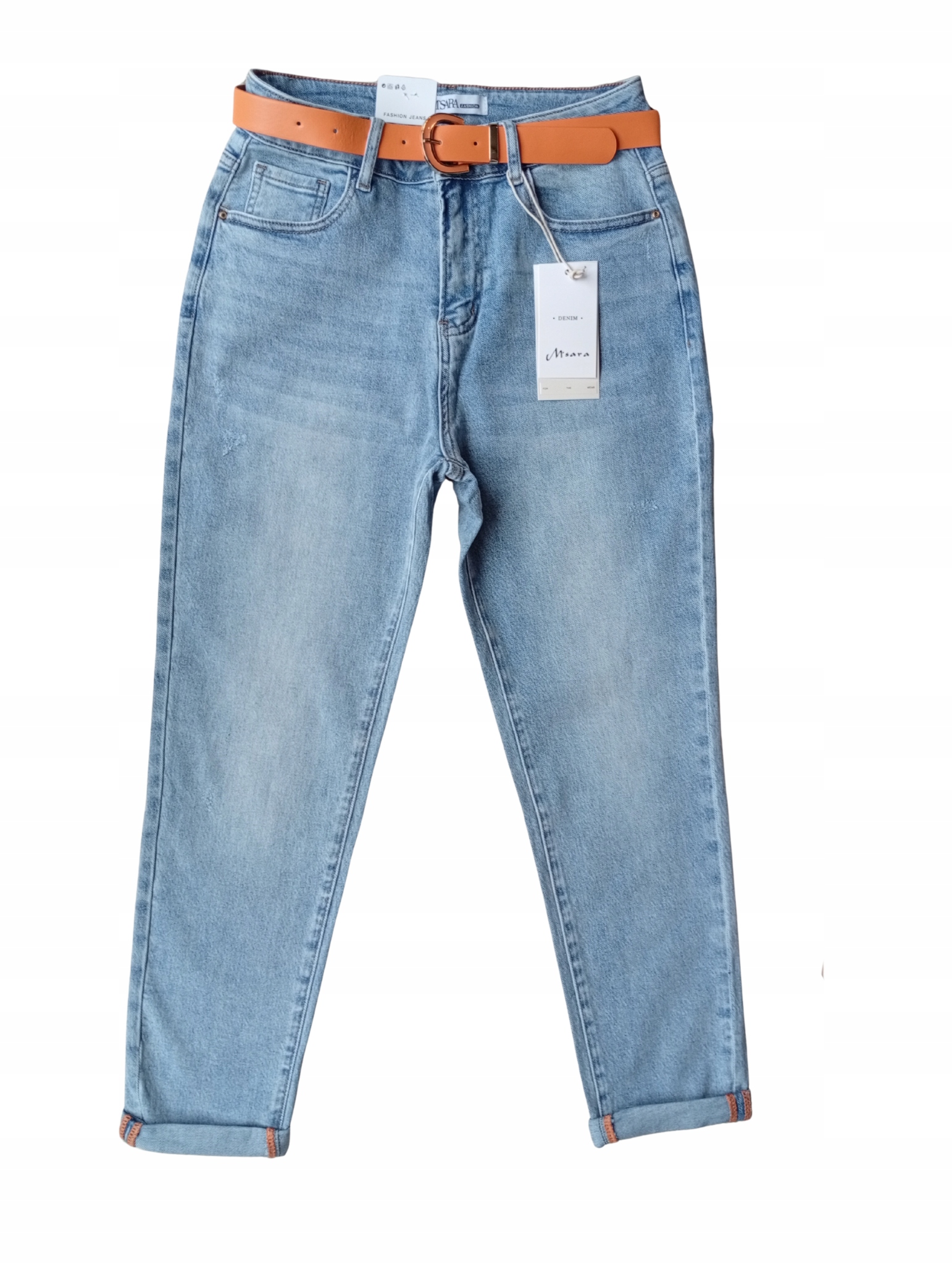 Spodnie damskie Jeans| M. Sara Mom Fit |Wysoki stan| Roz. Xs