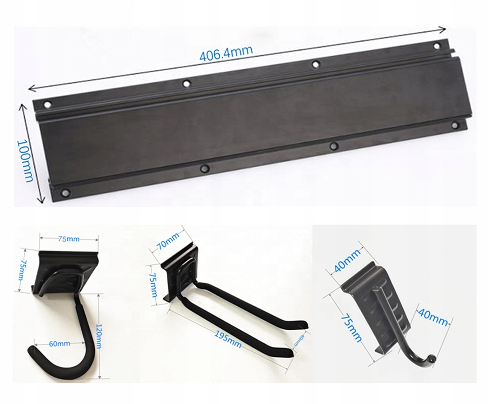 WIESZAK NA ROWER ŚCIANĘ UCHWYT HAK ROWEROWY AKCESORIA ROWEROWE ZESTAW Kod producenta Uchwyt wieszak na rowery i akcesoria