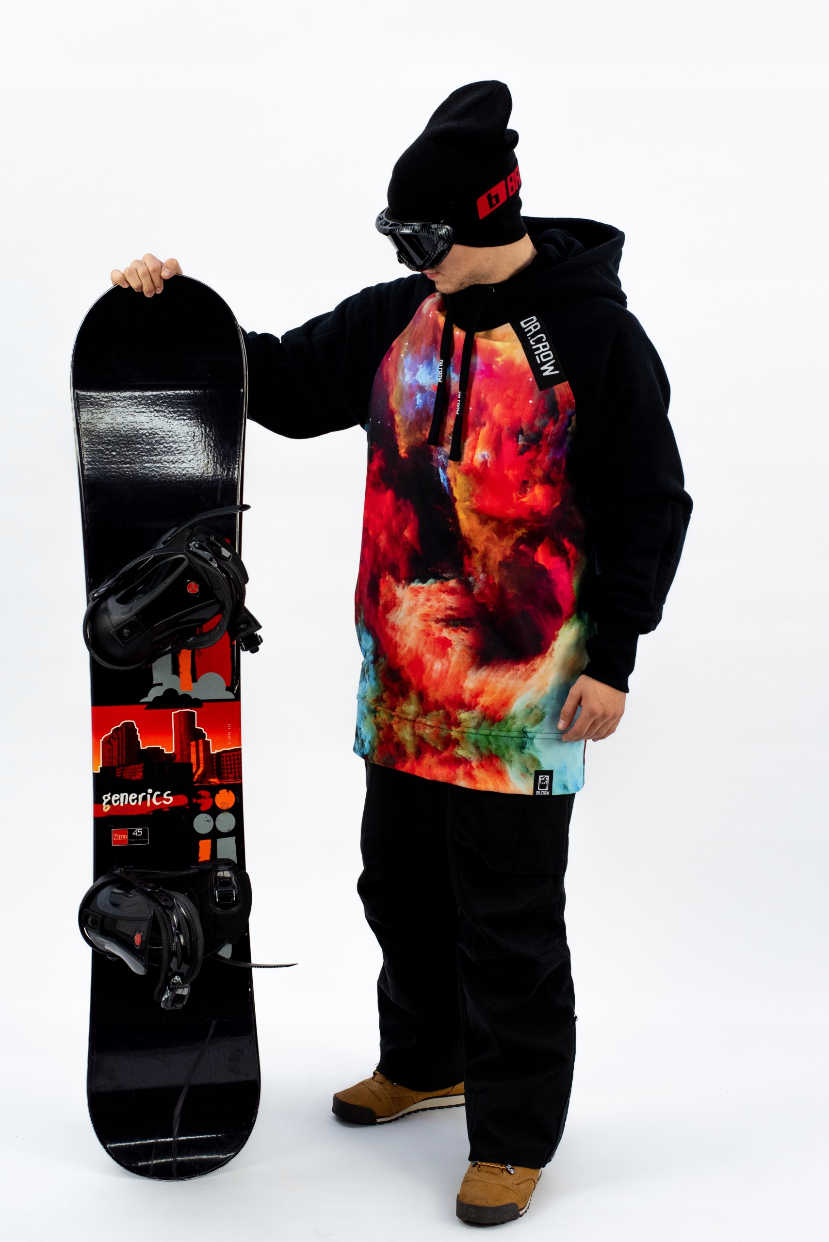 Męska Bluza Snowboardowa Fraktal XS Marka inna