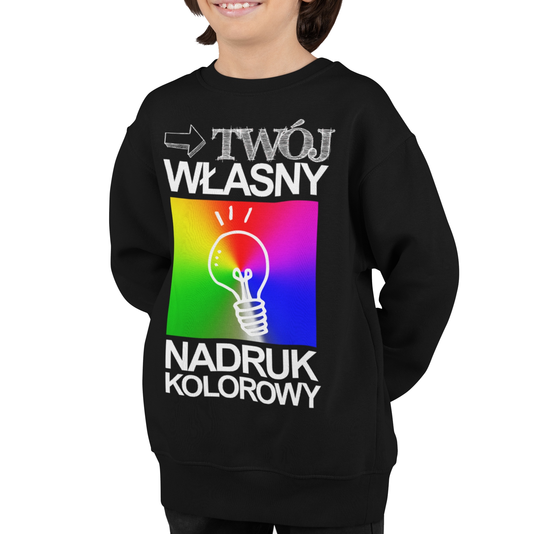 

Bluza z własnym nadrukiem Dziecięca rozm 5/6 lat