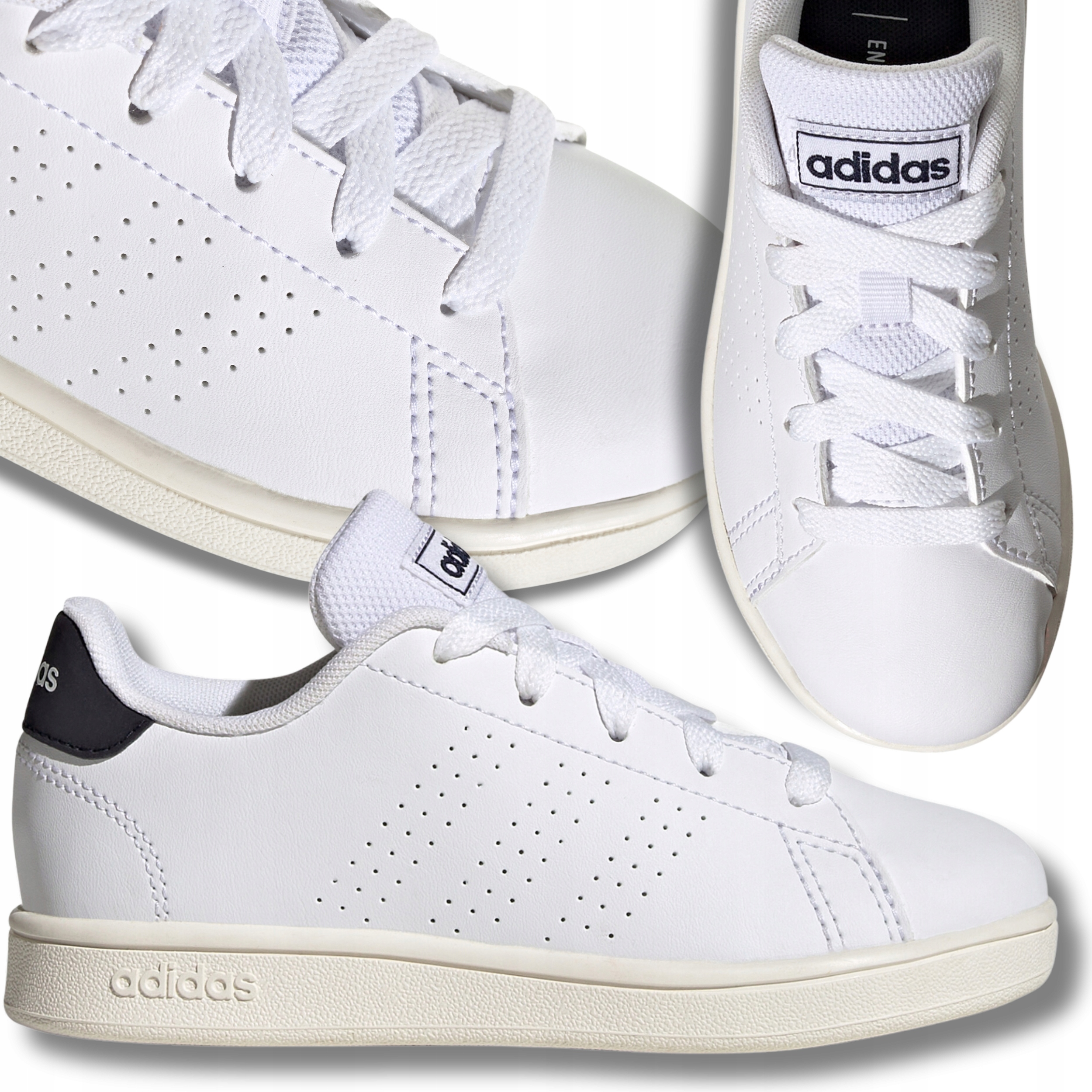 Dámské Tenisky Sportovní Boty Bílé Klasické Adidas Pro Každodenní Nošení Nízké 36