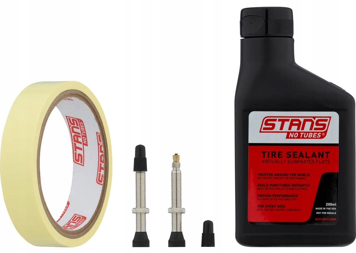 Stan’s NoTubes zestaw MTB Tubeless Kit 21mm/44mm + uszczelniacz 200ml Kod producenta AS0191