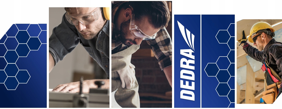 Frez Do Drewna Falista Krawędź z Łożyskiem DEDRA 07F201B Marka Dedra