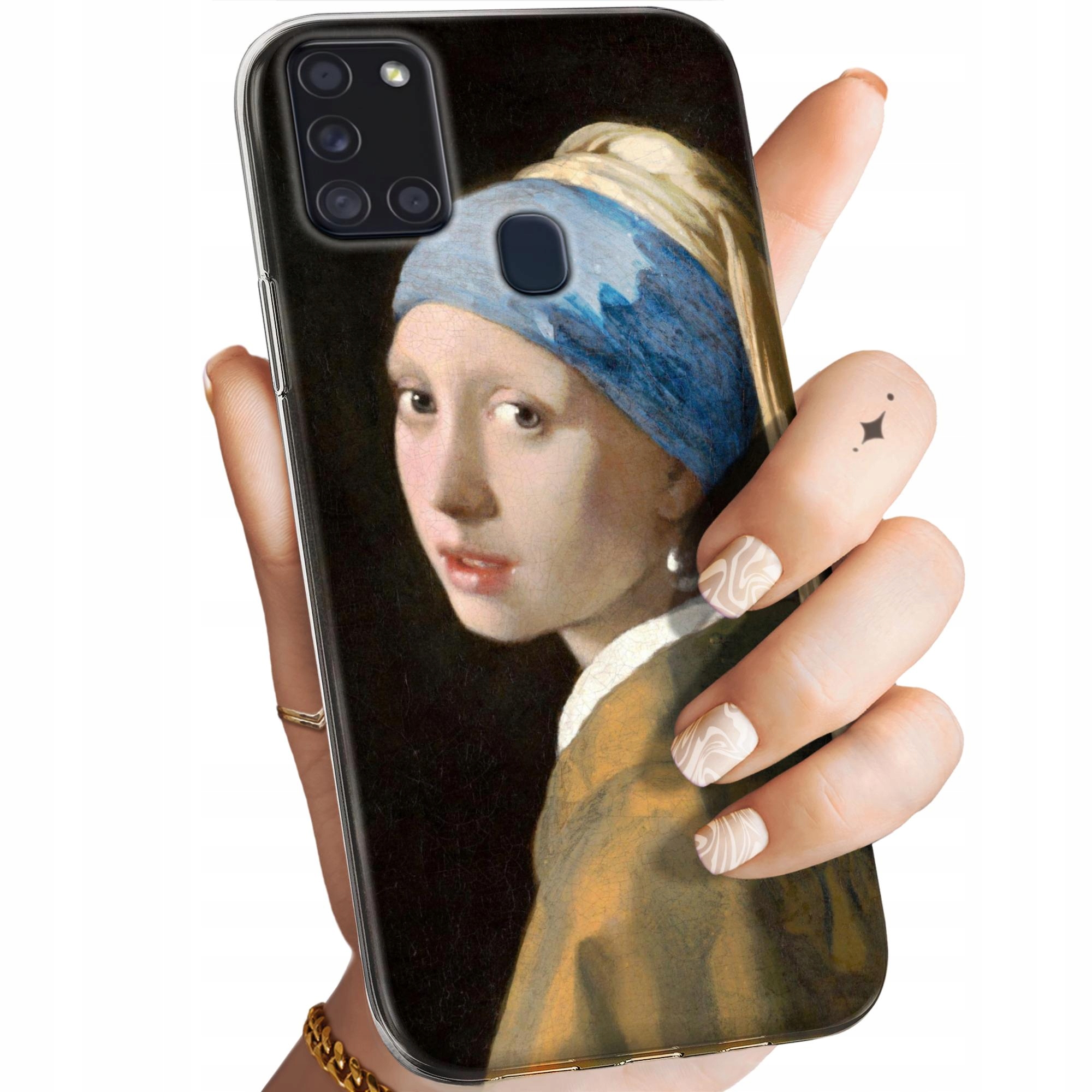 Etui Do Samsung Galaxy A21S Vermeer Johannes Malarz Obudowa Pokrowiec