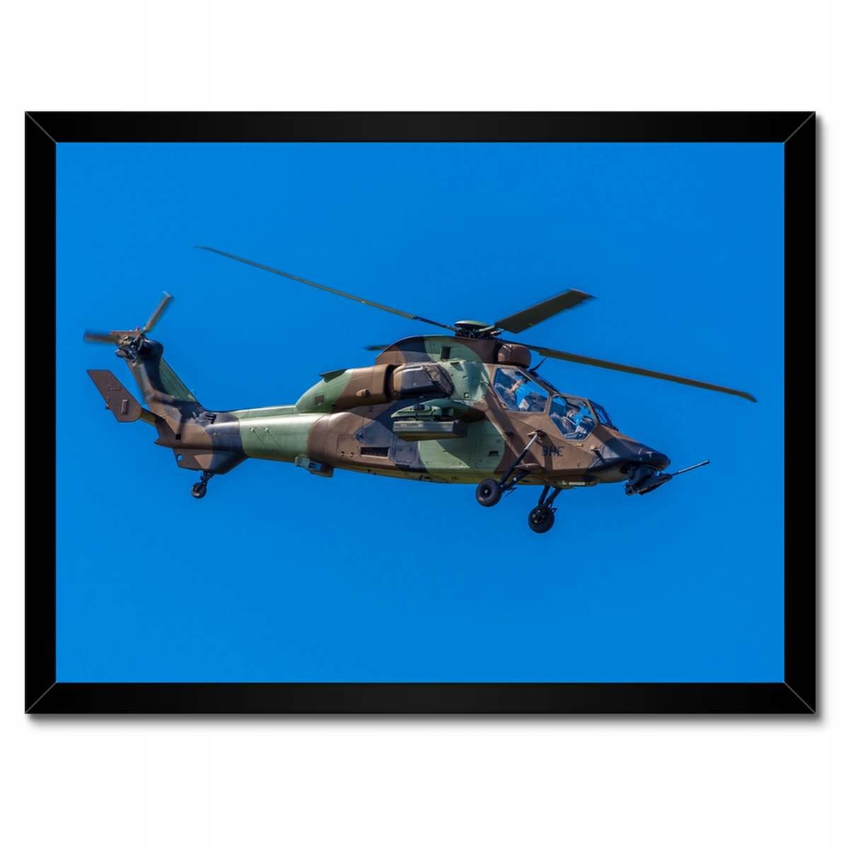 Plakáty v rámu 40x30 Vojenský vrtulník