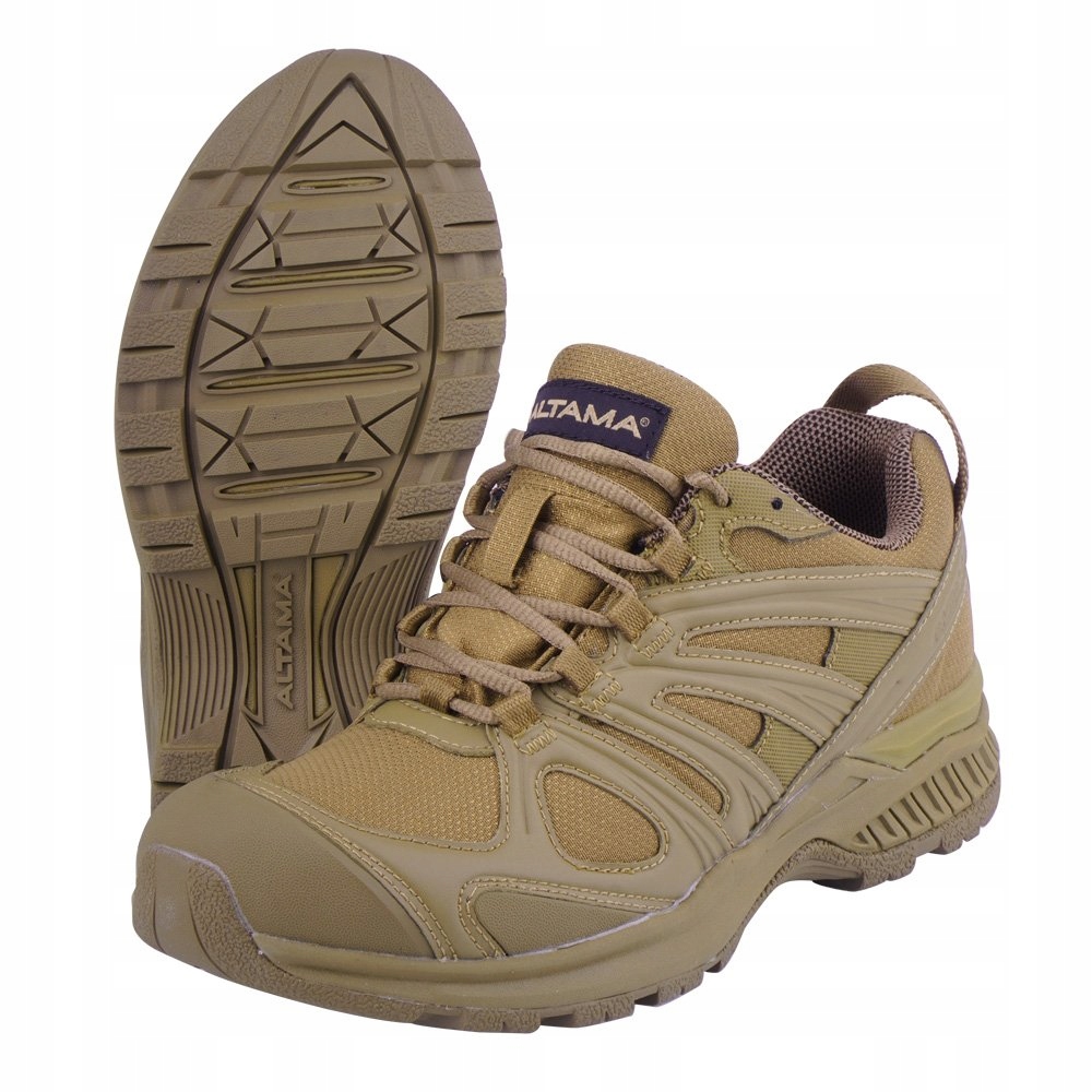 Vojenské taktické trekové boty Altama Aboottabad Trail Low Coyote 42