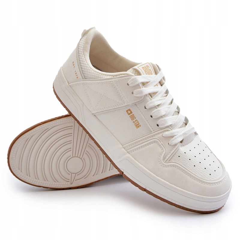 Pánské Tenisky Big Star NN174093 Bílé 45