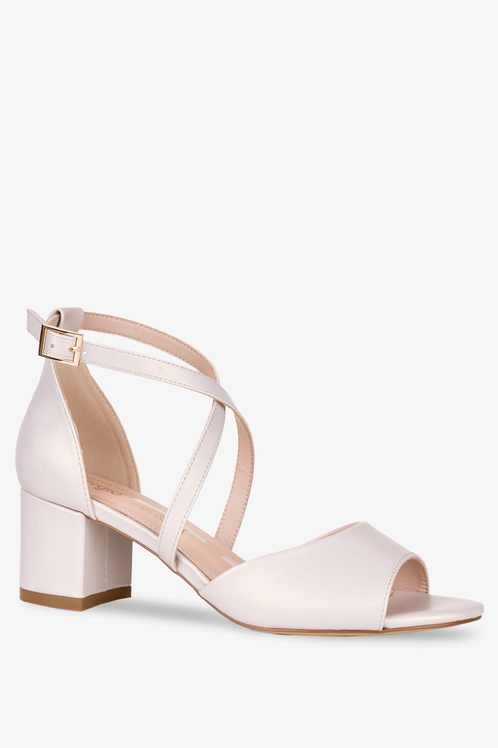 SANDAŁY DAMSKIE BEŻOWE PERŁOWE MODNE PASKI NA KRZYŻ SKÓRZANA WKŁADKA r 38 Stan opakowania oryginalne