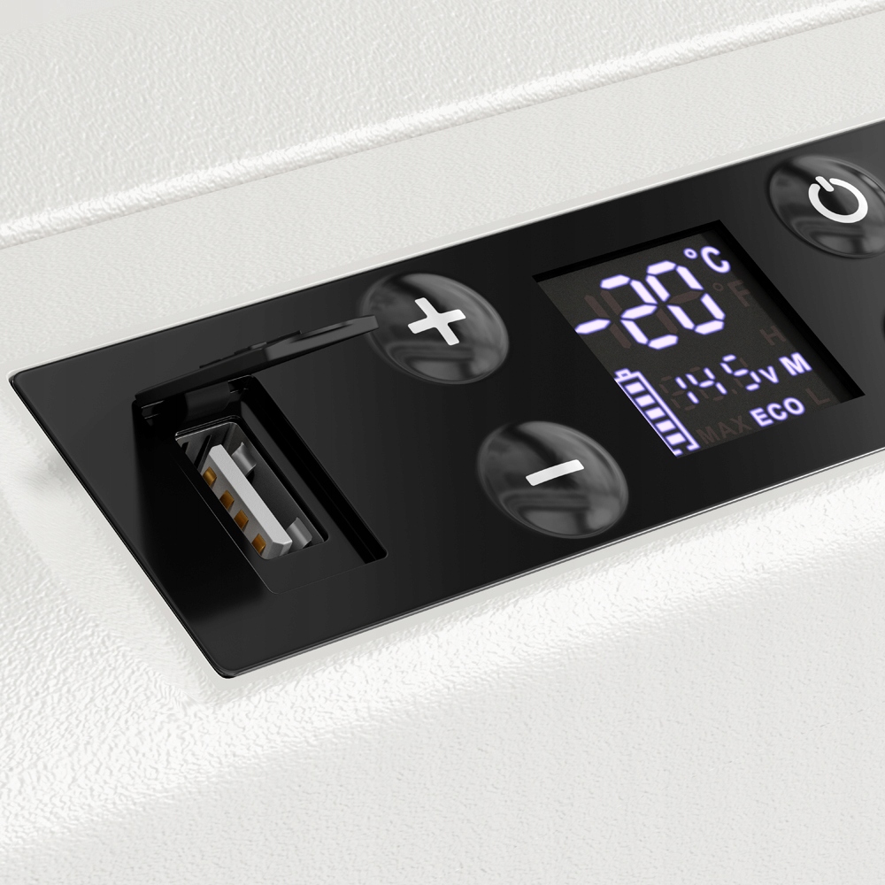 Lodowka przenosna z kompresorem Yeticool LX40BLUE Power Supply cigarette lighter socket mains