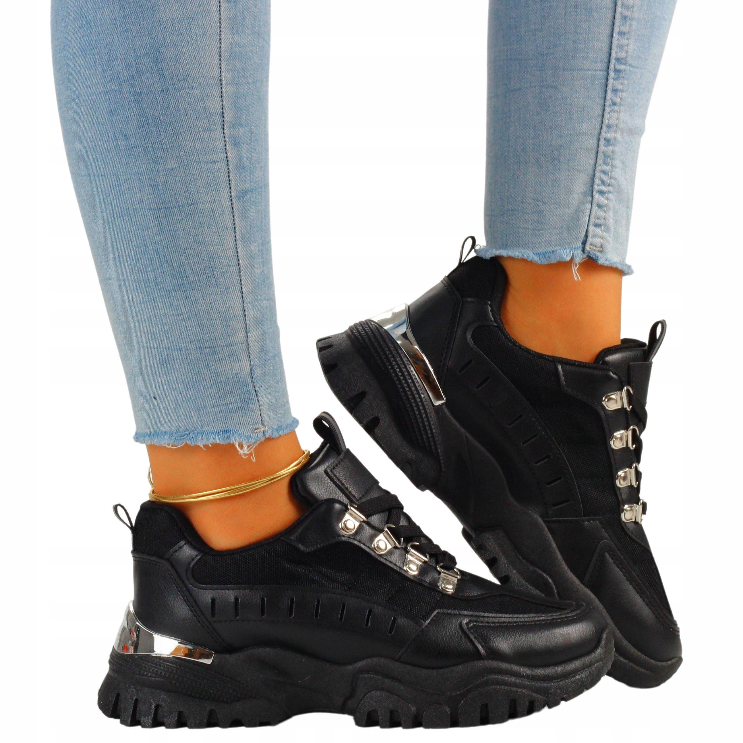 

Buty Damskie Sportowe Sneakersy Obuwie Mocne
