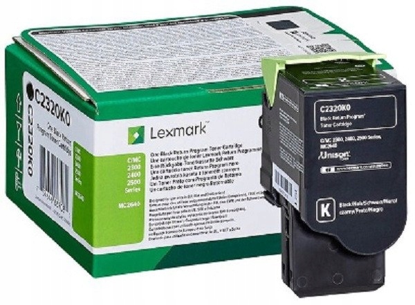 Toner Lexmark C2320K0 čierny (black)