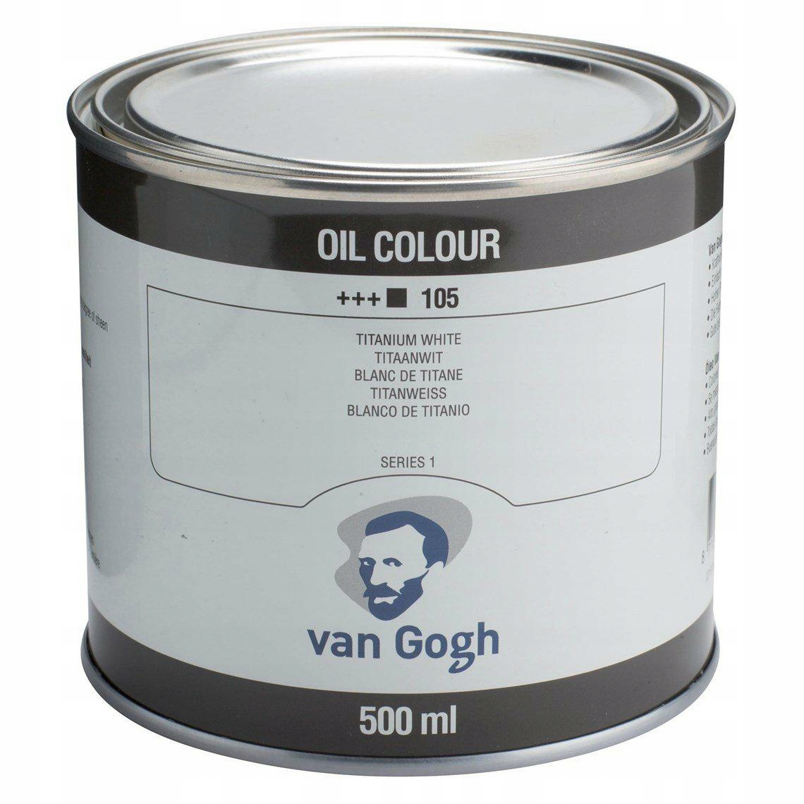 Barva olejová 500ml 105 Titanium white Van Gogh Talens