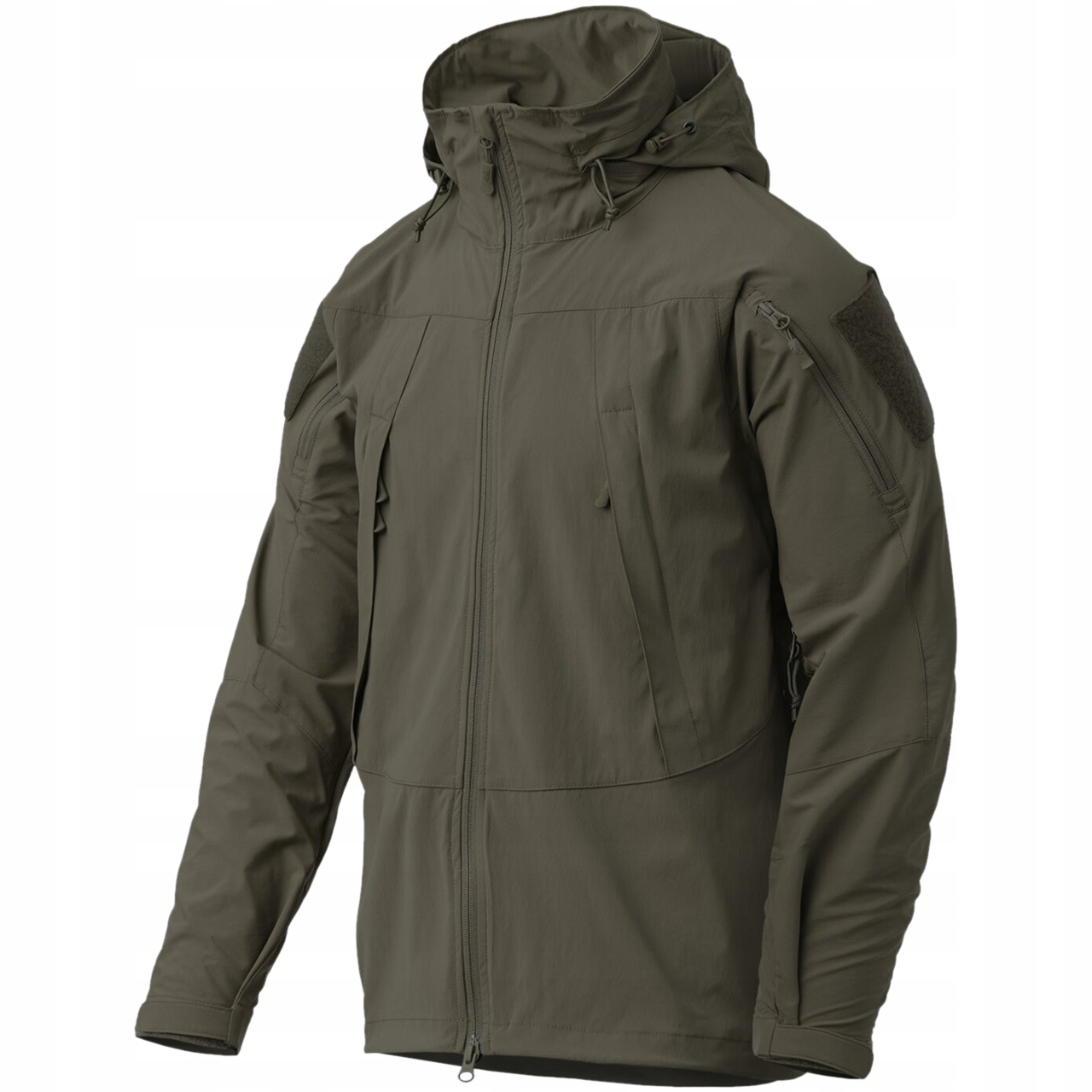 Pánská bunda s kapucí Helikon Trooper MK2 Storm Softshell Taiga Green XXL