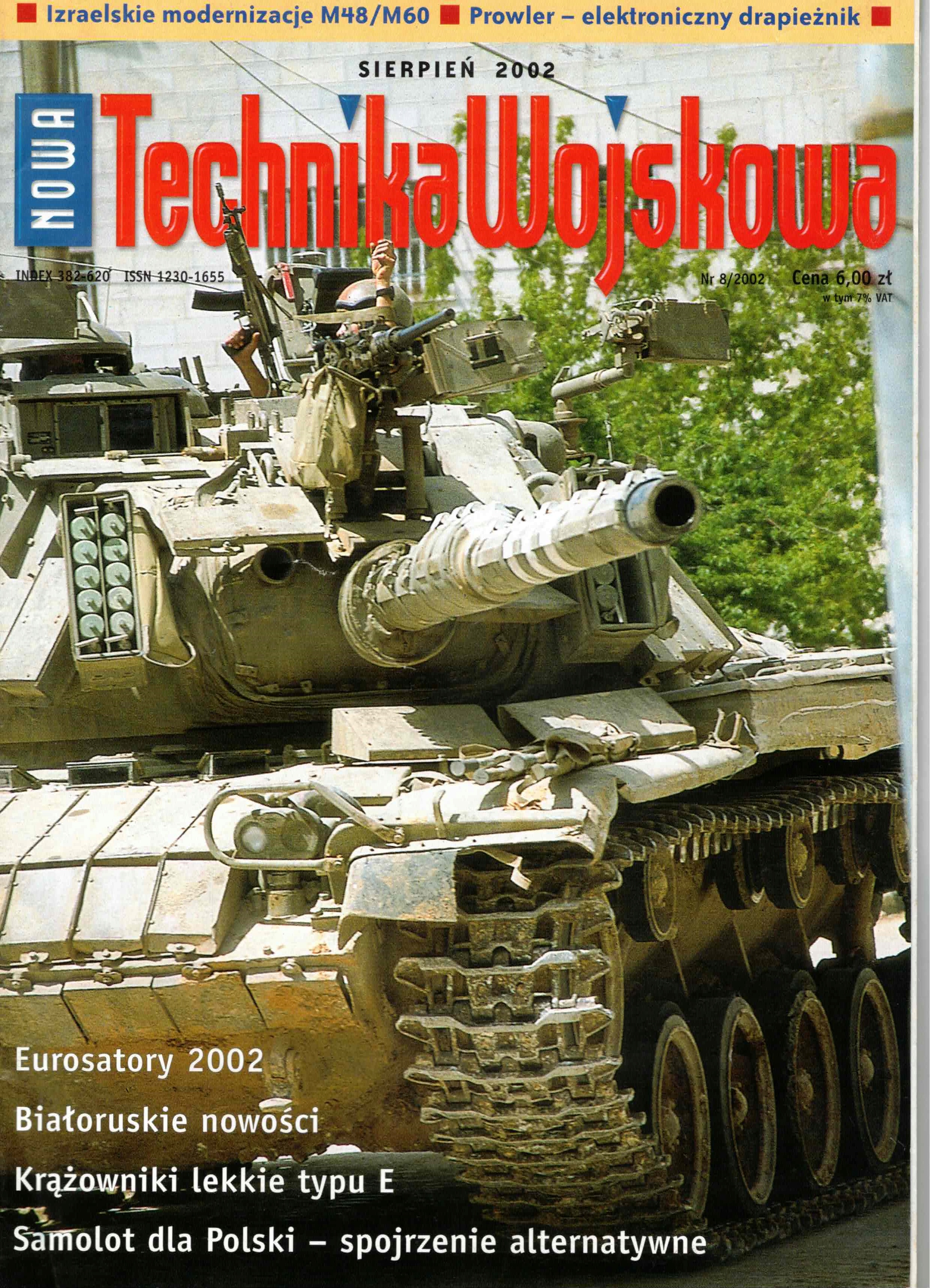 Technika Wojskowa 8/2002 Grumman EA-6B Prowler