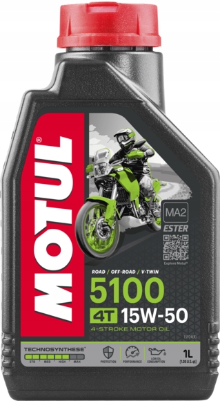 

Olej Silnikowy Motul 15W50 5100 Półsyntetyk 1L