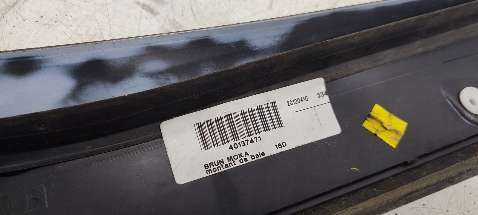 moulding windows czolowej right Renault Grand Scenic III TECNB