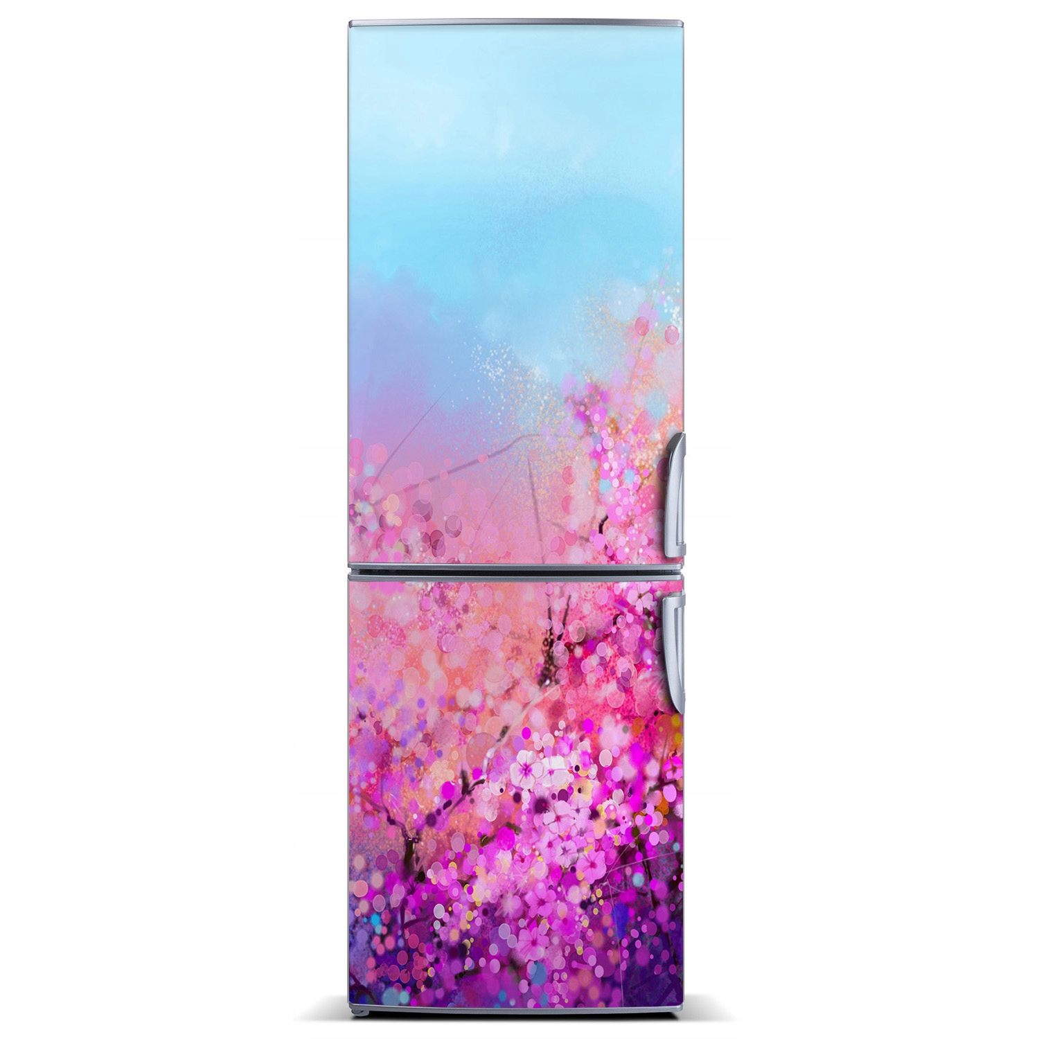 

Naklejka magnetyczna lodówkę Kwiaty wiśni 60x180