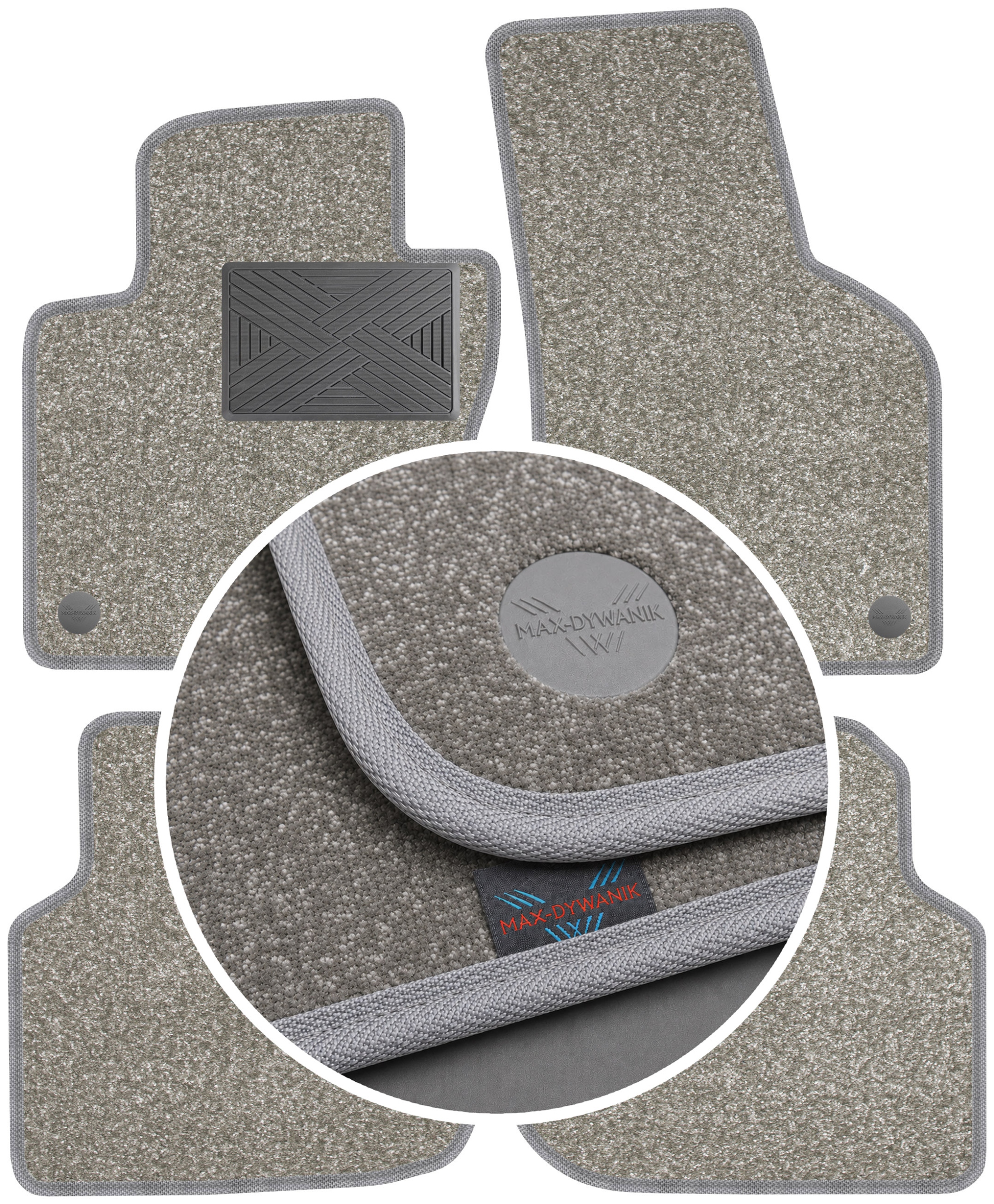 Vw Jetta VI 2011-2018 Koberce do auta Perl-Line 12 mm