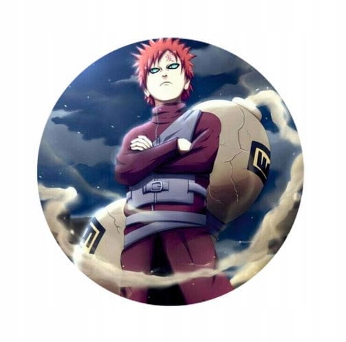 Przypinka Naruto Gaara anime 58 mm