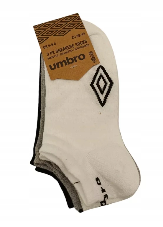 Skarpety stopki Umbro 39-42 wielokolorowy