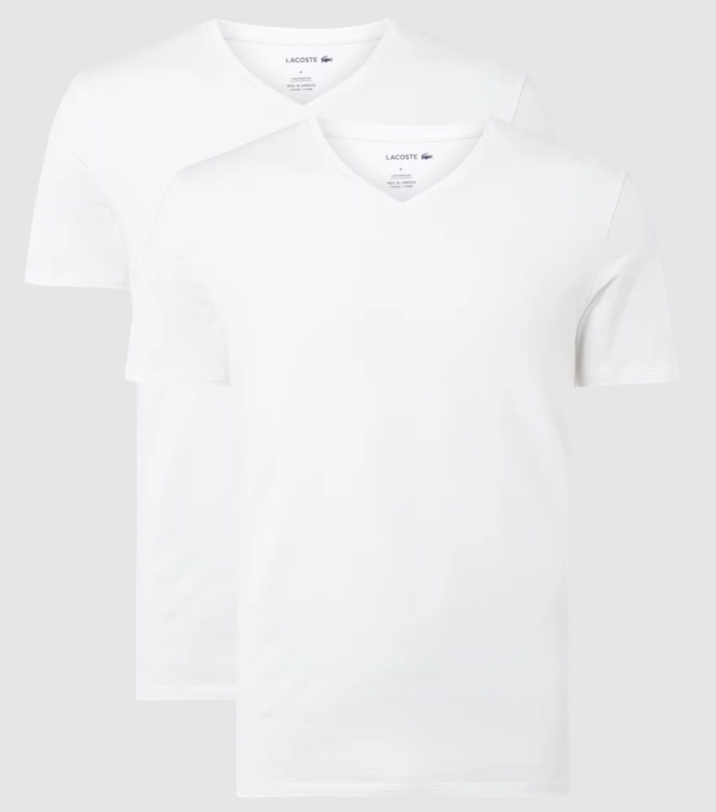 Lacoste Tričko T-Shirt - L - 2 ks