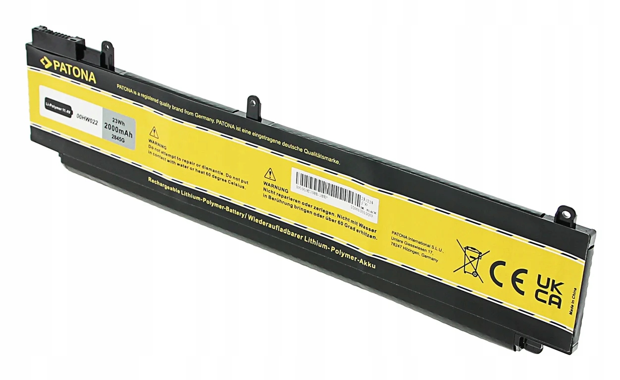 Batéria do notebookov Ibm, Lenovo , lítium-polymérová, 2000 mAh Patona