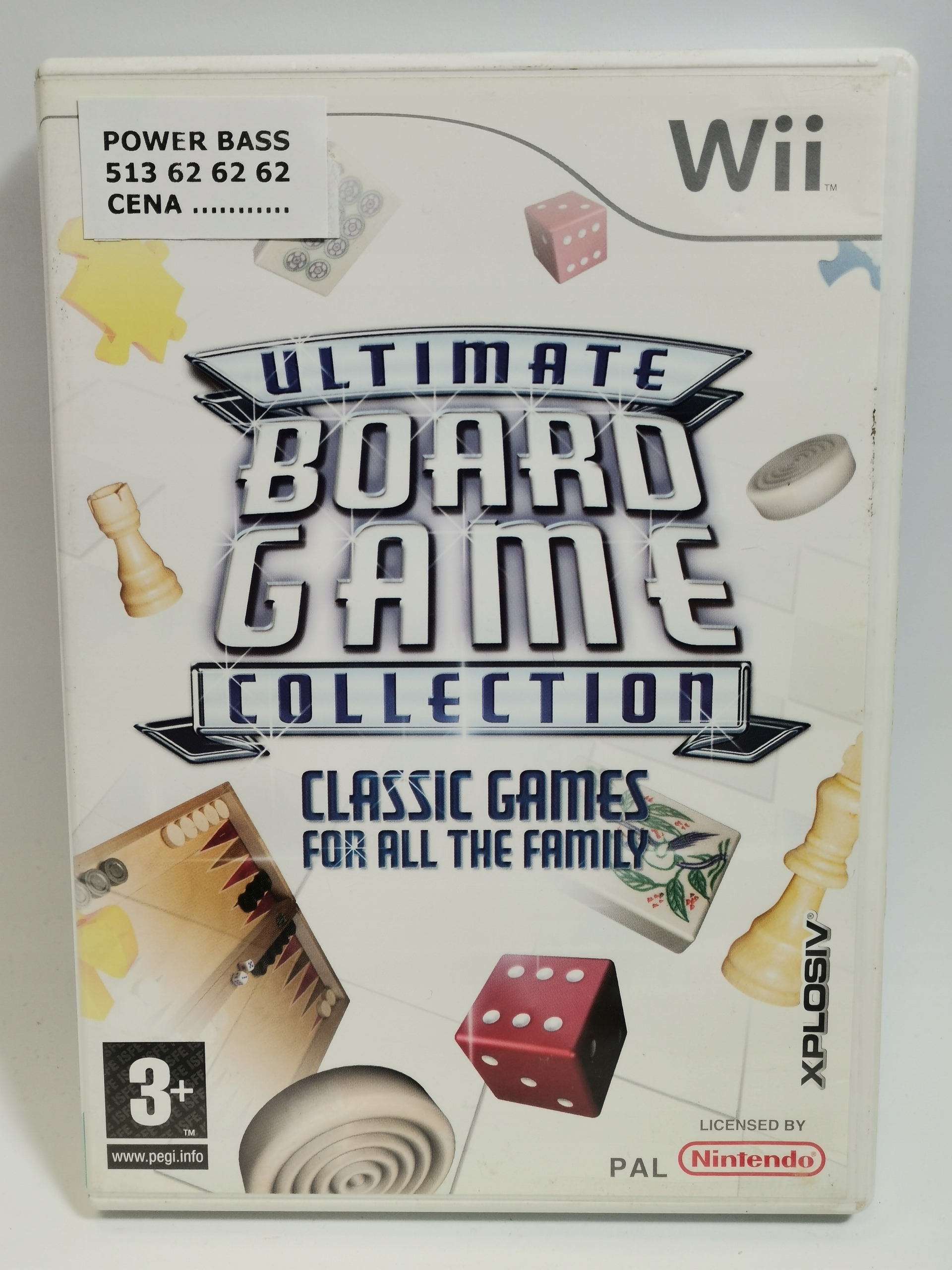 Ultimate Board Game Collection GRA Wii PŁYTA LUSTRO Tematyka logiczne