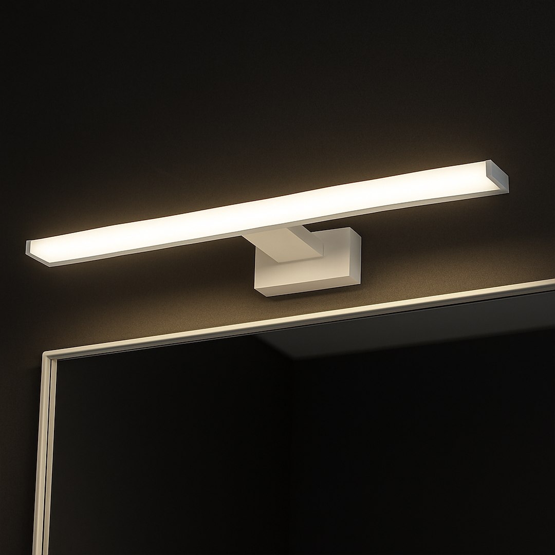 Nástěnná lampa Mirore 10W 60 cm Bílá