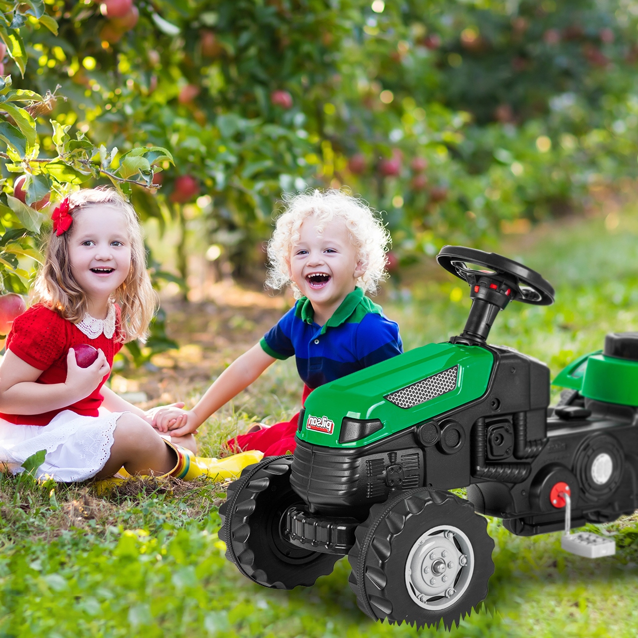 TRAKTOR MIT TRET-ANHÄNGER RIESIGER TRAKTOR EAN (GTIN) 5901924235873