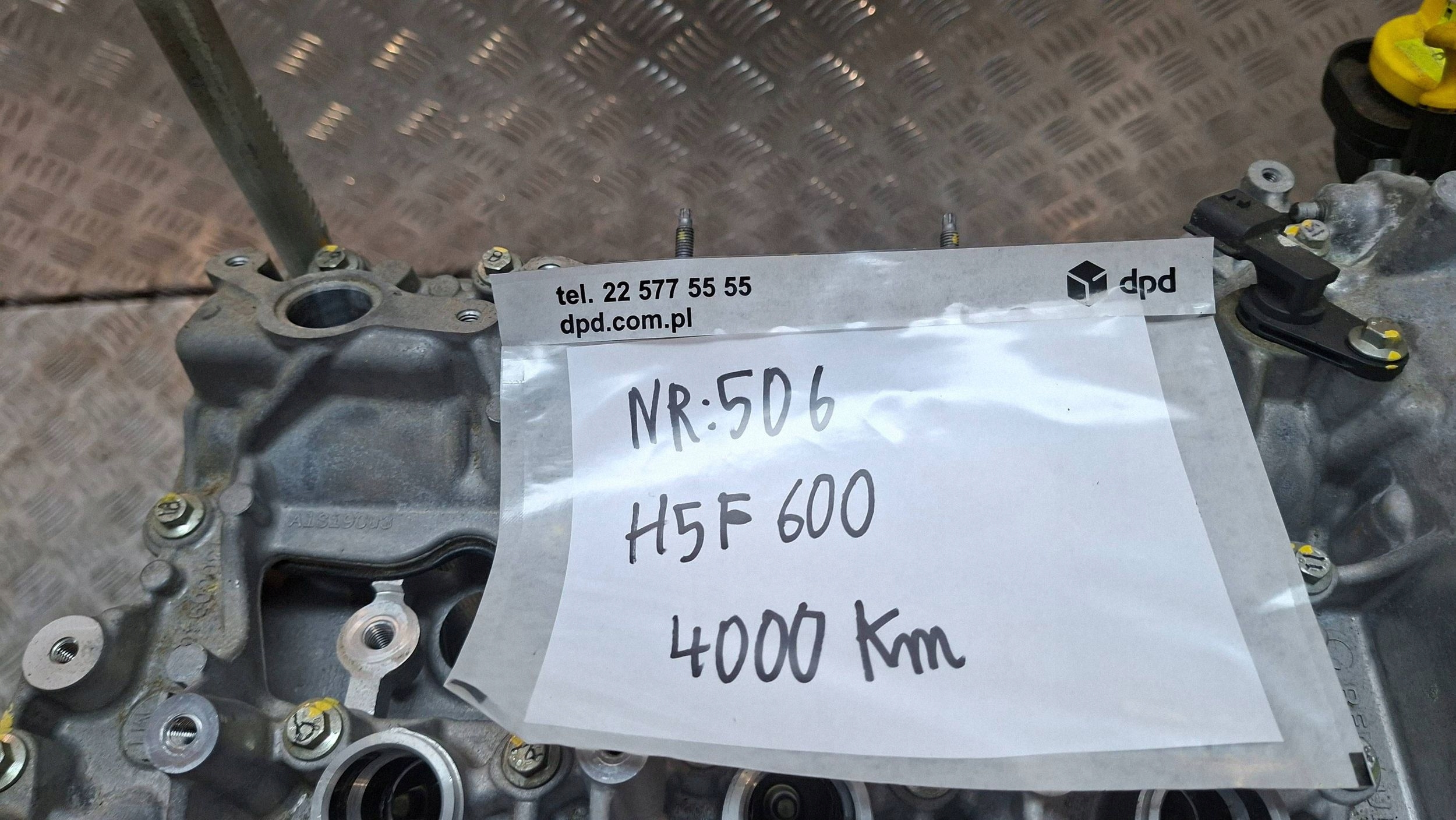 engine H5F600 RENAULT AUSTRAL DACIA DUSTER III 1.2 TCE as new
