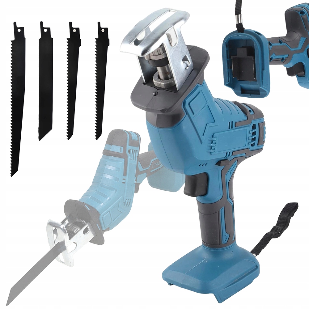 Pila Ocaska 18V Akumulátorová šavlová pila 3000 Rpm V sadě 4 čepele