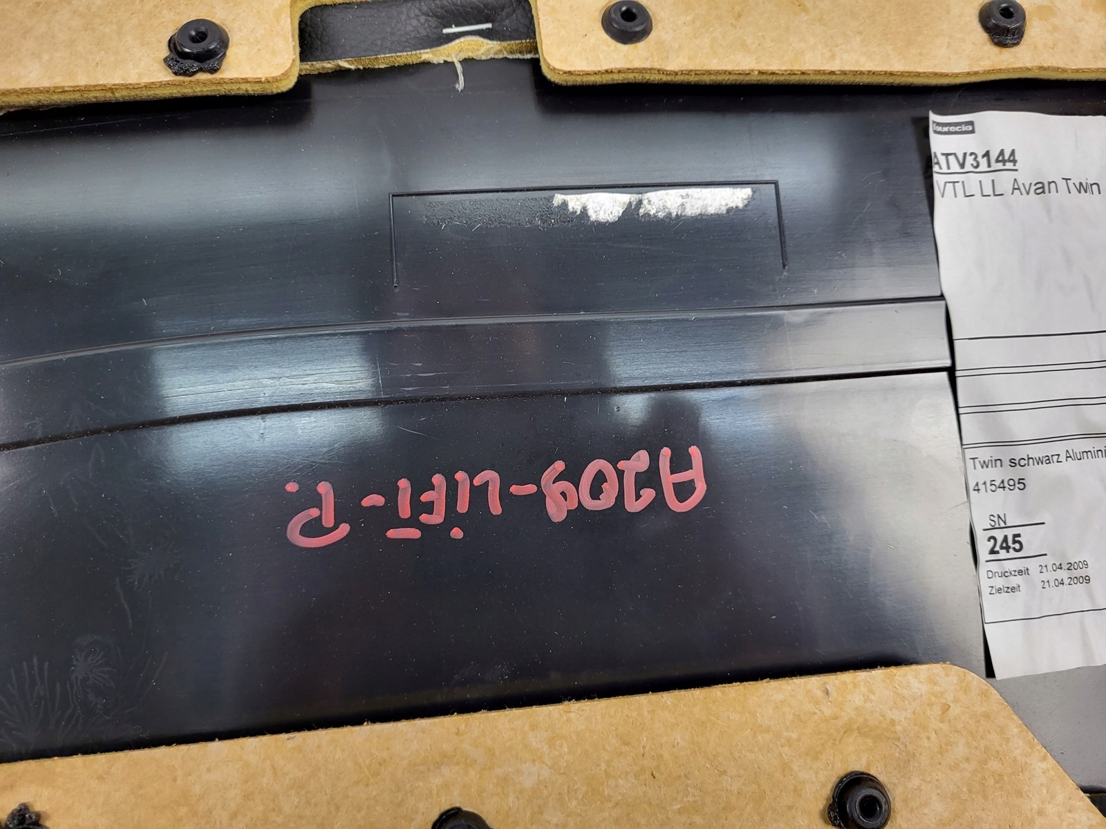 MERCEDES A209 W209 LIFT CABRIO side door right