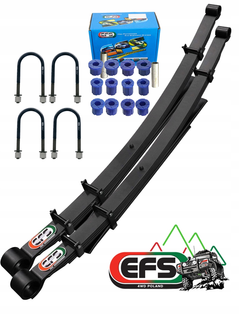 VOLKSWAGEN AMAROK (2010+) KPL RESORÓW 25mm (250kg)