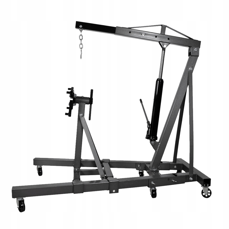 AWTOOLS ŻURAW WARSZTATOWY 2-TONOWY + WÓZEK MONTAŻOWY 900 kg AW20050